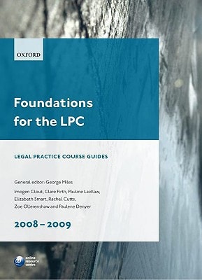 Foundations for the LPC: 2008-2009