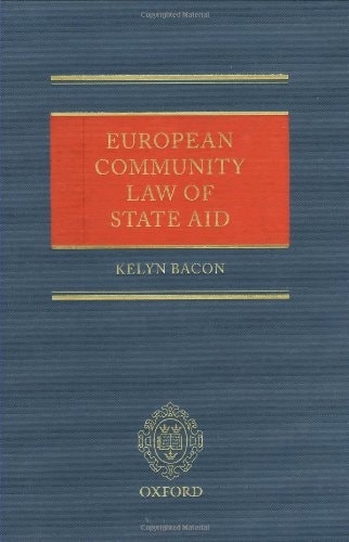 European Community Law of State Aid