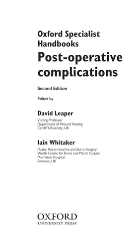 Post-operative Complications