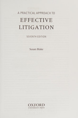Edition published by Oxford University Press