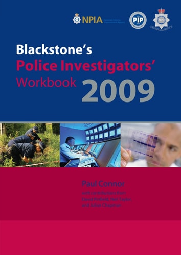 Blackstone's Police Investigators' Workbook