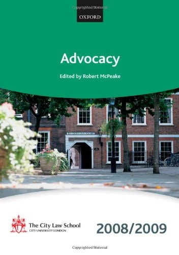 Advocacy: Blackstone Bar Manual