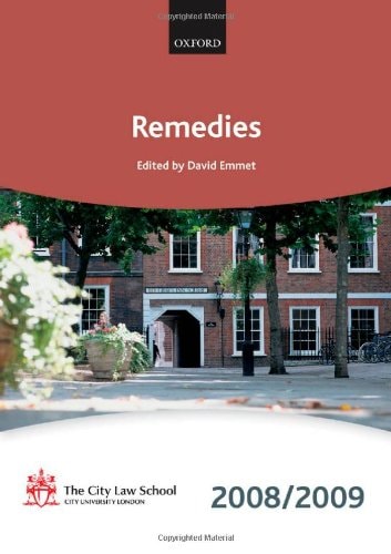 Remedies: Blackstone Bar Manual