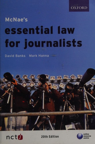 McNae's Essential Law for Journalists