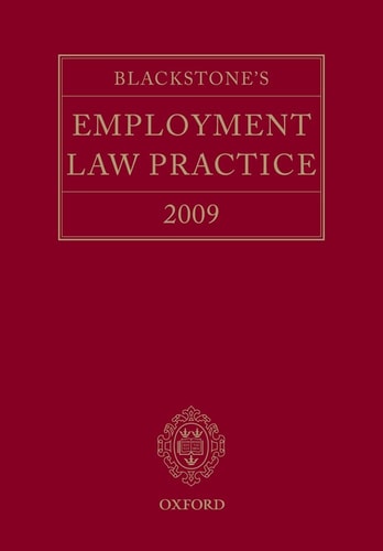 Blackstone's Employment Law Practice 2009