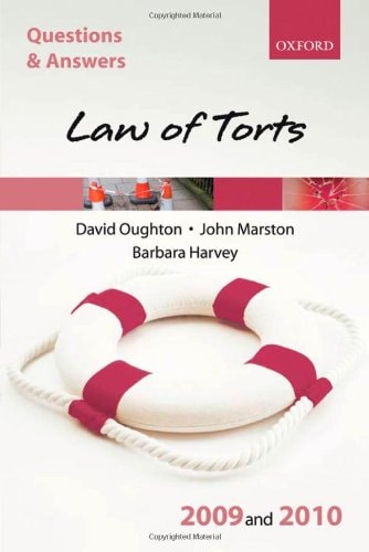 Q & A Law of Torts: Blackstone's Law Questions and Answers