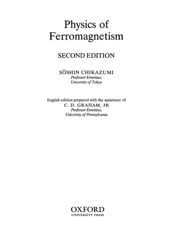 Edition published by Oxford University Press