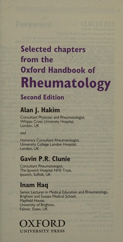 Oxford Handbook of Rheumatology