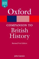 The Oxford Companion to British History