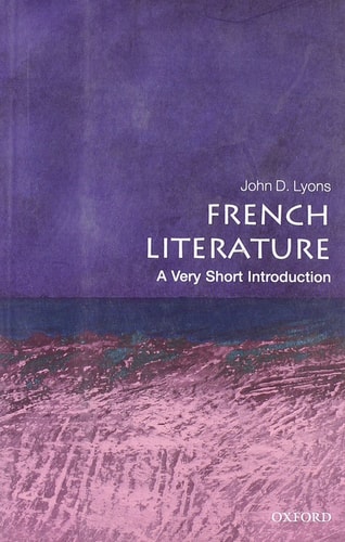 French Literature: A Very Short Introduction