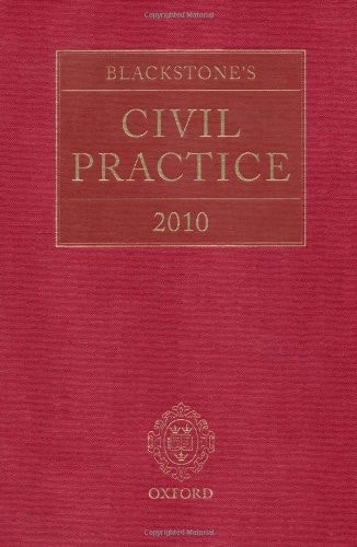 Blackstone's Civil Practice 2010