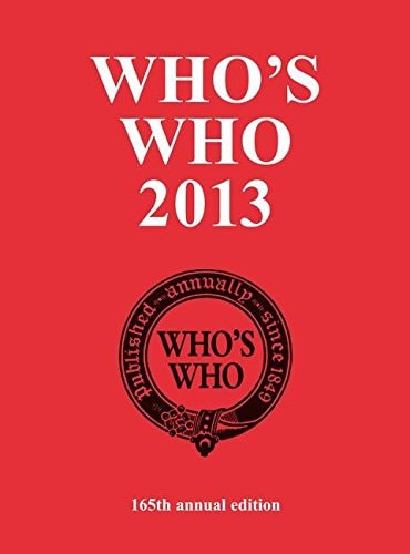 Who's Who 2013: Print and Online Set
