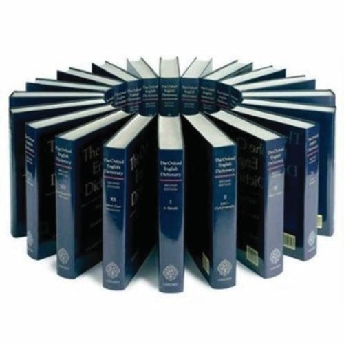 Oxford English Dictionary: 20 Volume Print Set & CD ROM
