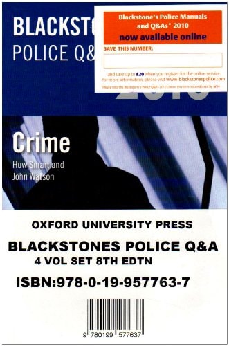 Blackstone's Police Q&A: Four Volume Pack