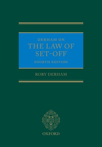 Derham on the Law of Set-Off