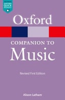 The Oxford Companion to Music