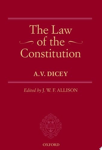 The Law of the Constitution