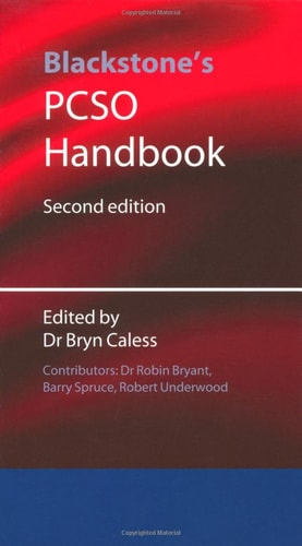 Blackstone's PCSO Handbook