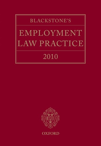 Blackstone's Employment Law Practice 2010