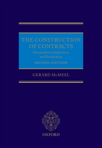 The Construction of Contracts