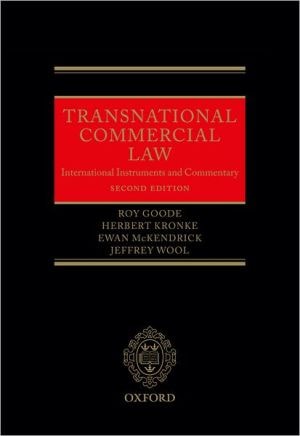 Transnational Commercial Law International Instruments and Commentary