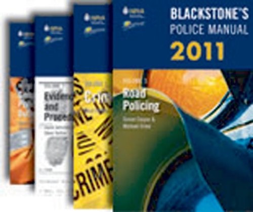 Blackstone's Police Manuals: Four Volume Set