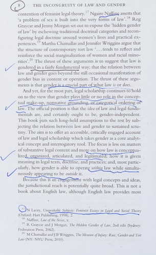 Law and Gender