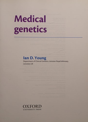 Medical Genetics