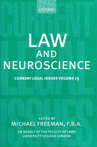 Law and Neuroscience: Current Legal Issues