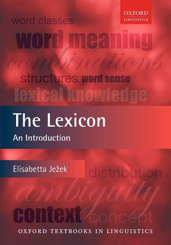 The Lexicon An Introduction