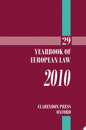 Yearbook of European Law: Volume 29