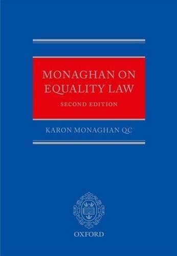 Monaghan on Equality Law