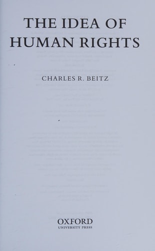 The Idea of Human Rights