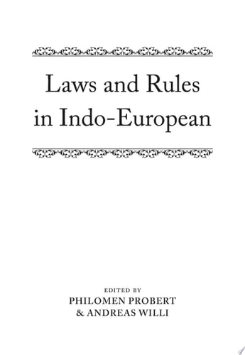 Laws and Rules in Indo-European
