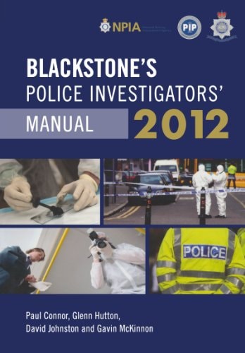 Blackstone's Police Investigators' Manual