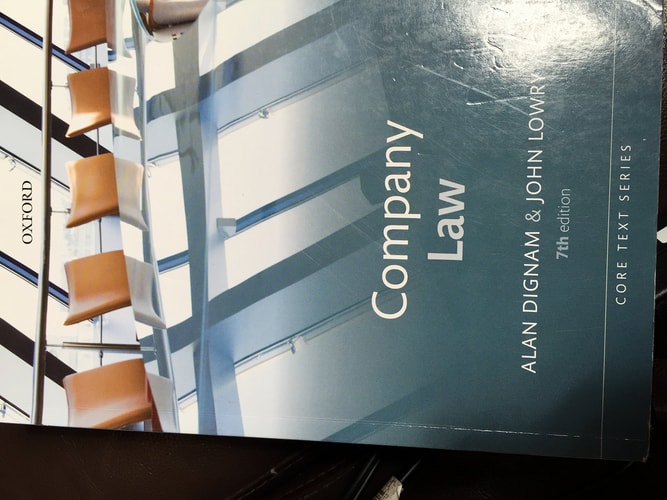 Company Law: Core Text