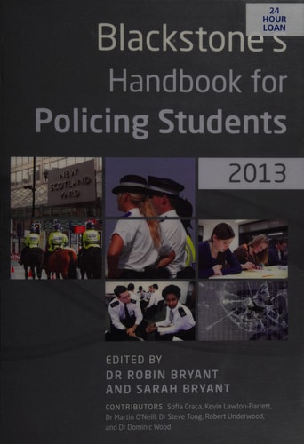 Blackstone's Handbook for Policing Students