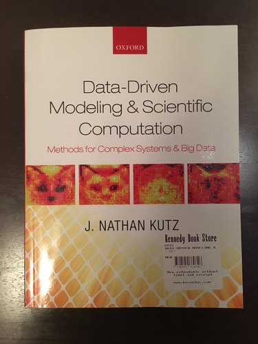 Data-Driven Modeling and Scientific Computation