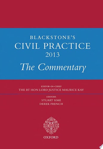 Blackstone's Civil Practice: The Commentary