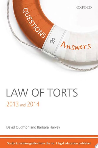 Q & A Revision Guide: Law of Torts