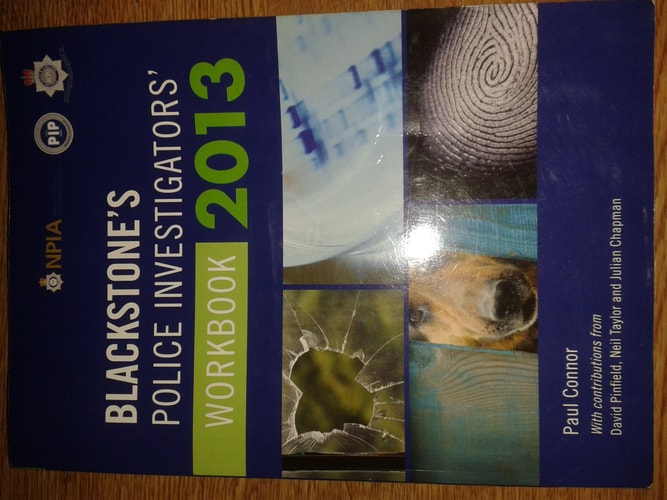 Blackstone's Police Investigators' Workbook 2013