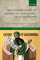 Commentary of Origen on the Gospel of St. Matthew