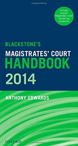 Blackstone's Magistrates' Court Handbook
