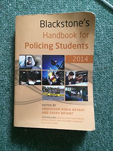 Blackstone's Handbook for Policing Students