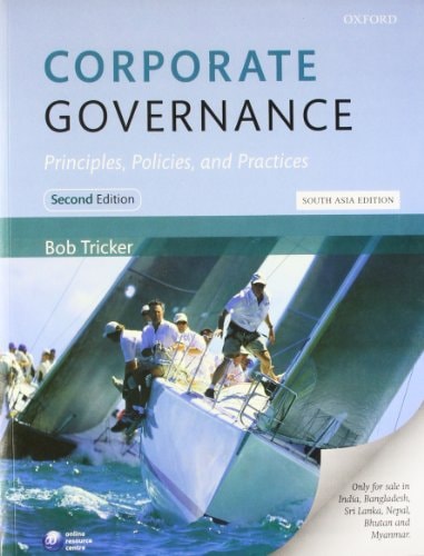 Corporate Governance: Principles, Policies, and Practices