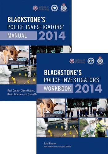 Blackstone's Police Investigators' Manual and Workbook
