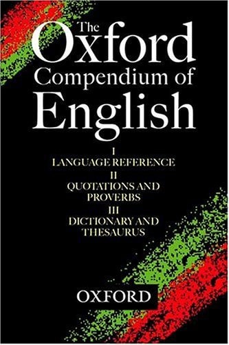 The Oxford Compendium of English