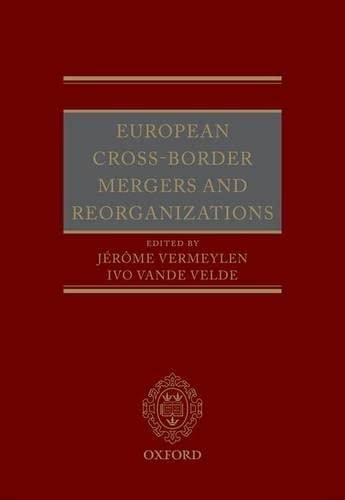European Cross-Border Reorganisations: Law and Practice