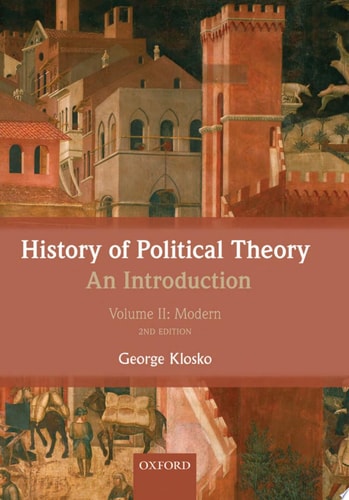 History of Political Theory: An Introduction: Volume II: Modern