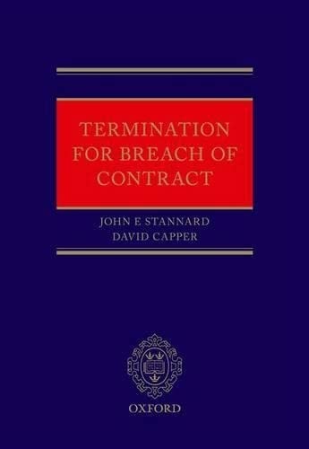 Termination for Breach of Contract
